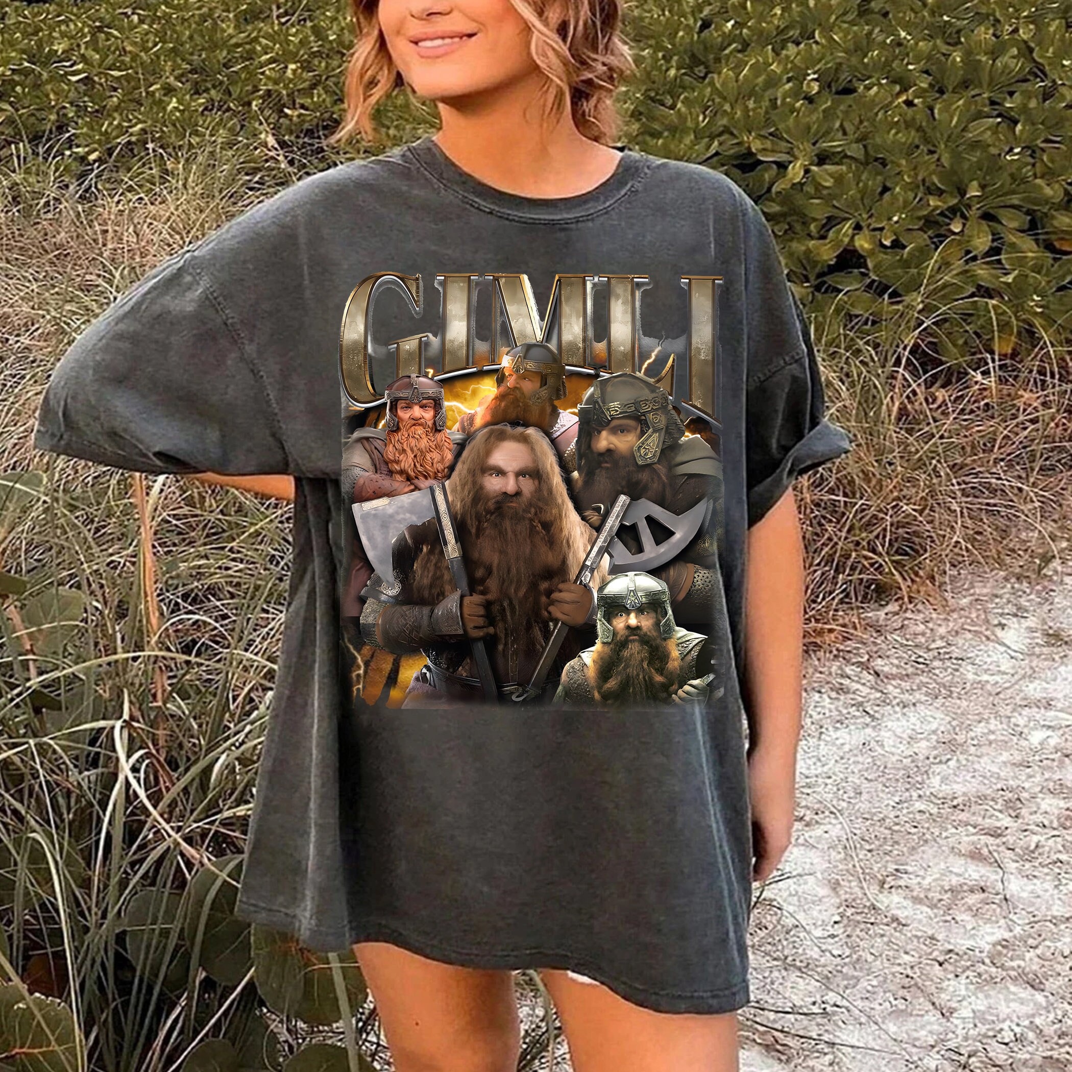 Retro Gimli Shirt-Gimli Tshirt, Gimli T Shirt