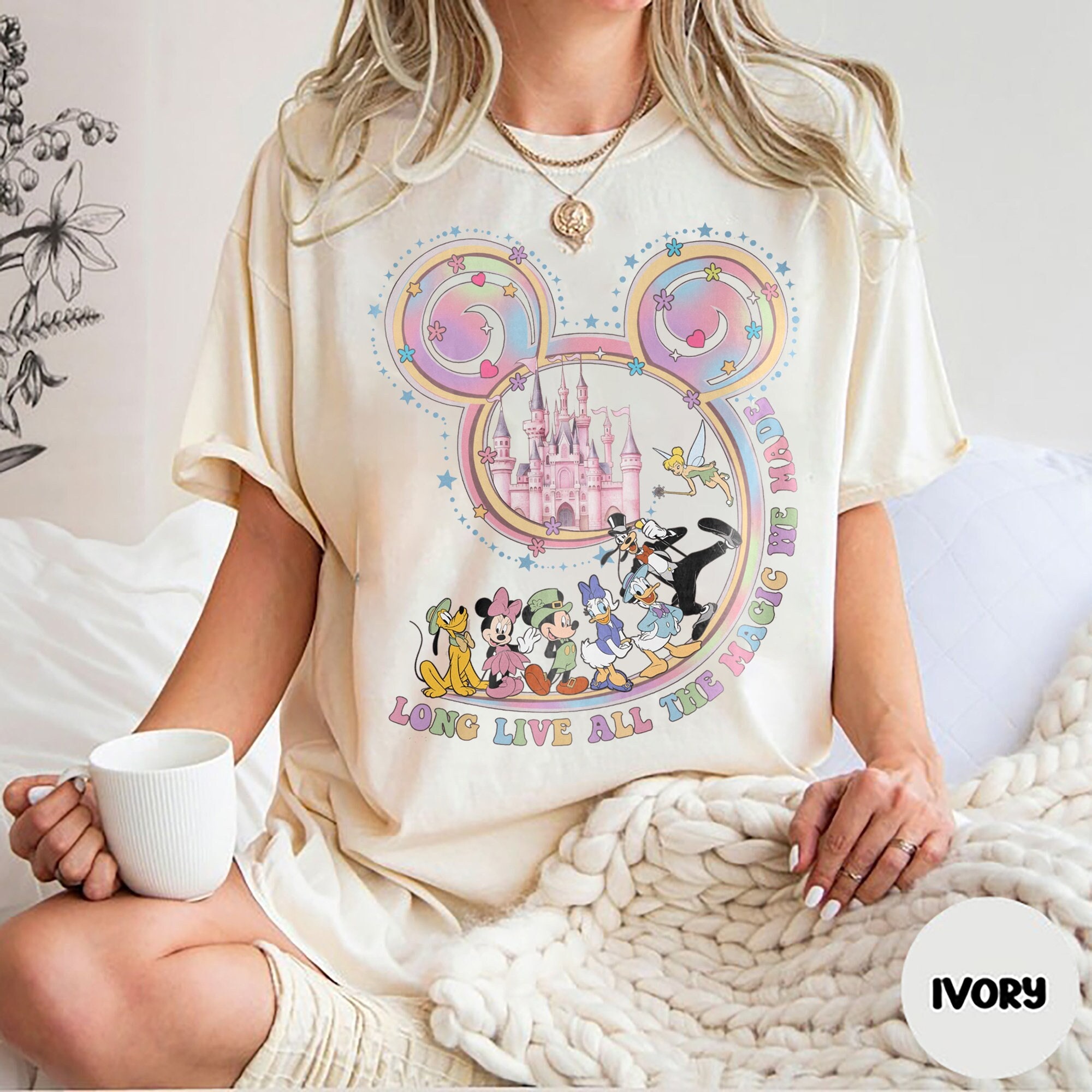 Retro Long Live All The Magic We Made Shirt, Disney Shirt