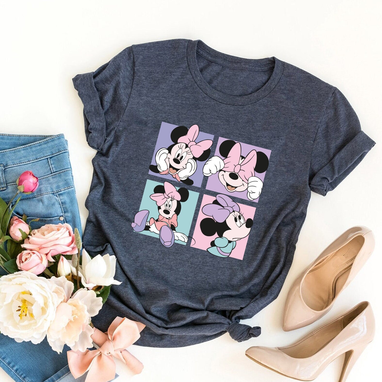 Retro Minnie Shirt, Minnie Mouse Shirt, Disney Shirt, Disneyland, Disney Tshirt