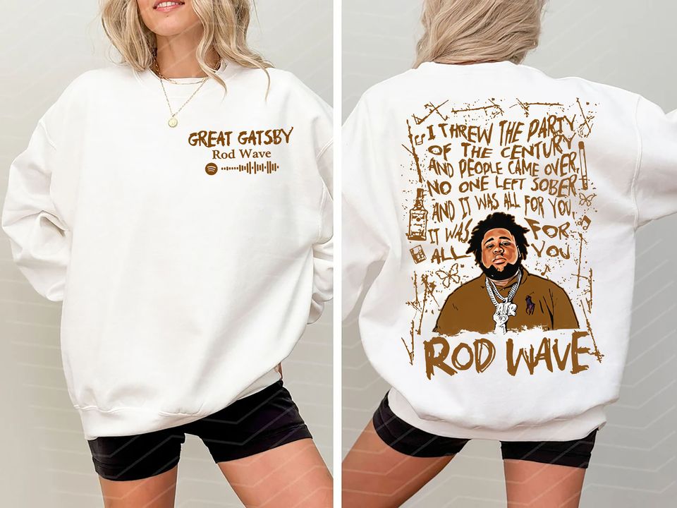 Rod Wave Nostalgia Album Sweatshirt, Rod Wave Sweatshirt, Nostalgia 90S Rap Music Sweatshirt