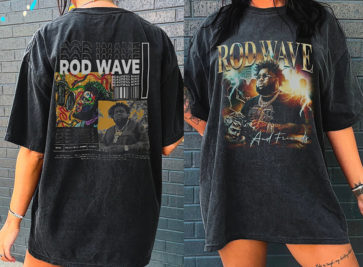 Rod Wave T Shirt, Rod Wave Shirt, Bootleg Rod Wave Graphic Tee, Rod Wave Shirt