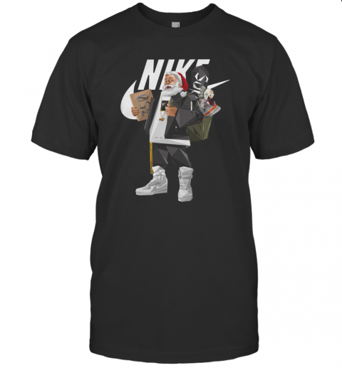 Santa Claus Nike Hiphop T-Shirt, Premium Shirt