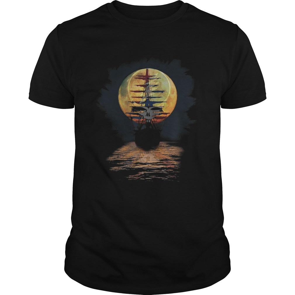 Ship Of Fools Pirates Of The Moon Christian Grateful Dead Steal Your Face Shirt, Premium Shirt