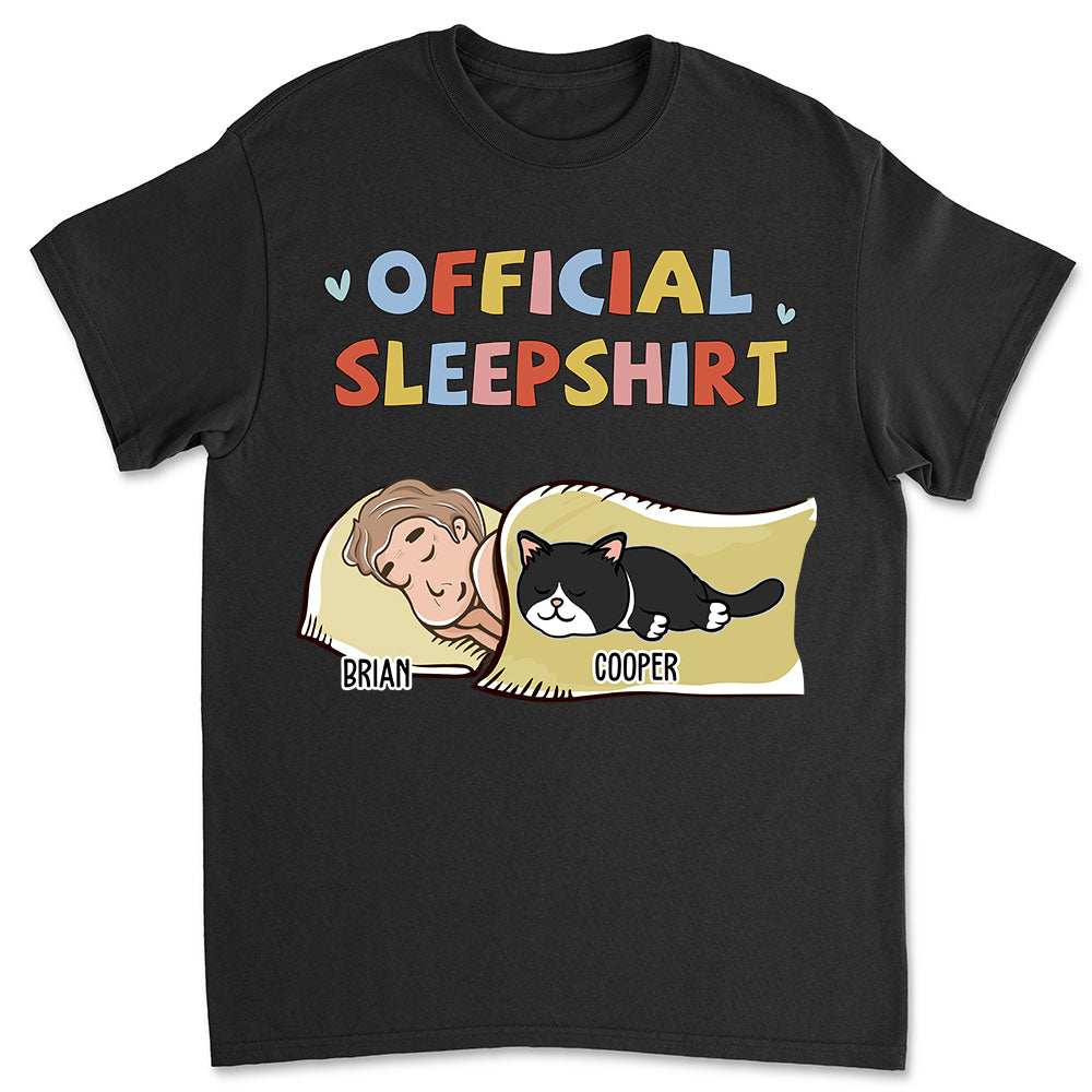 Sleeping Cat Sleepshirt T-Shirts