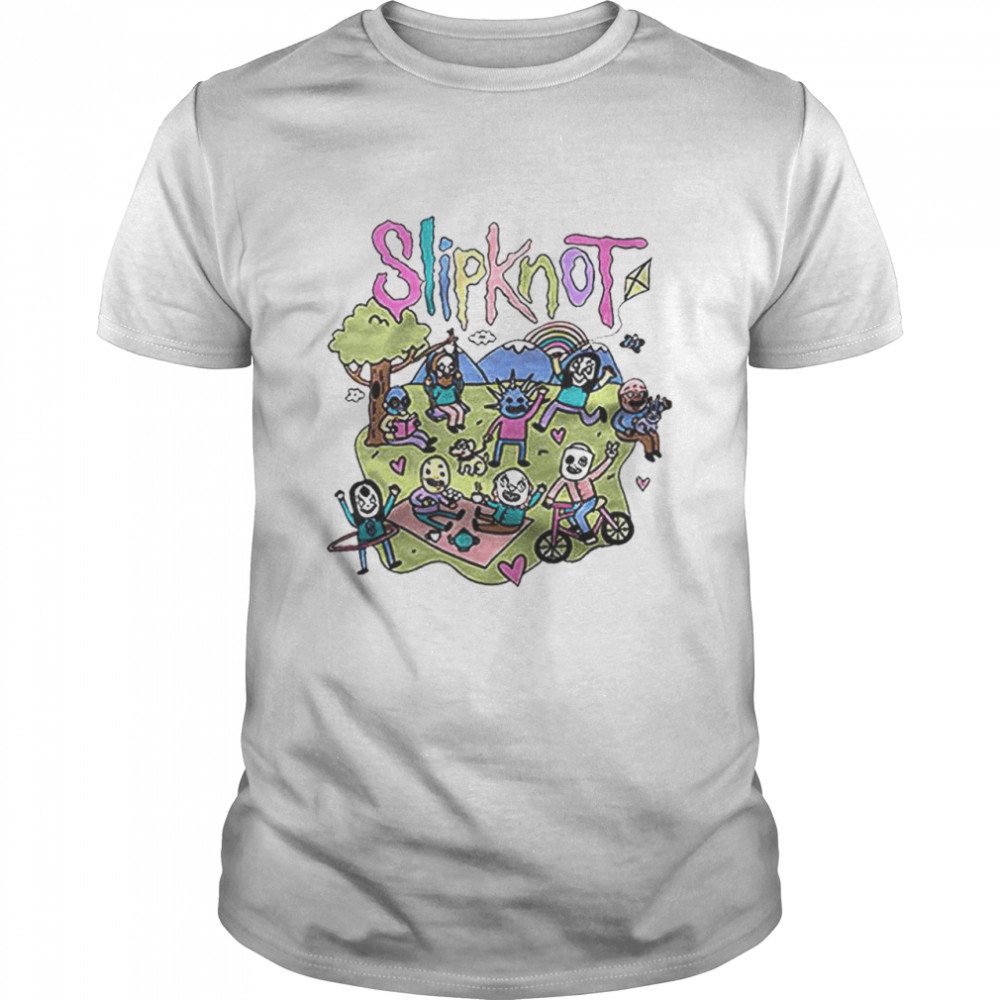 Slipknot Cartoon Shirt, Premium Shirt