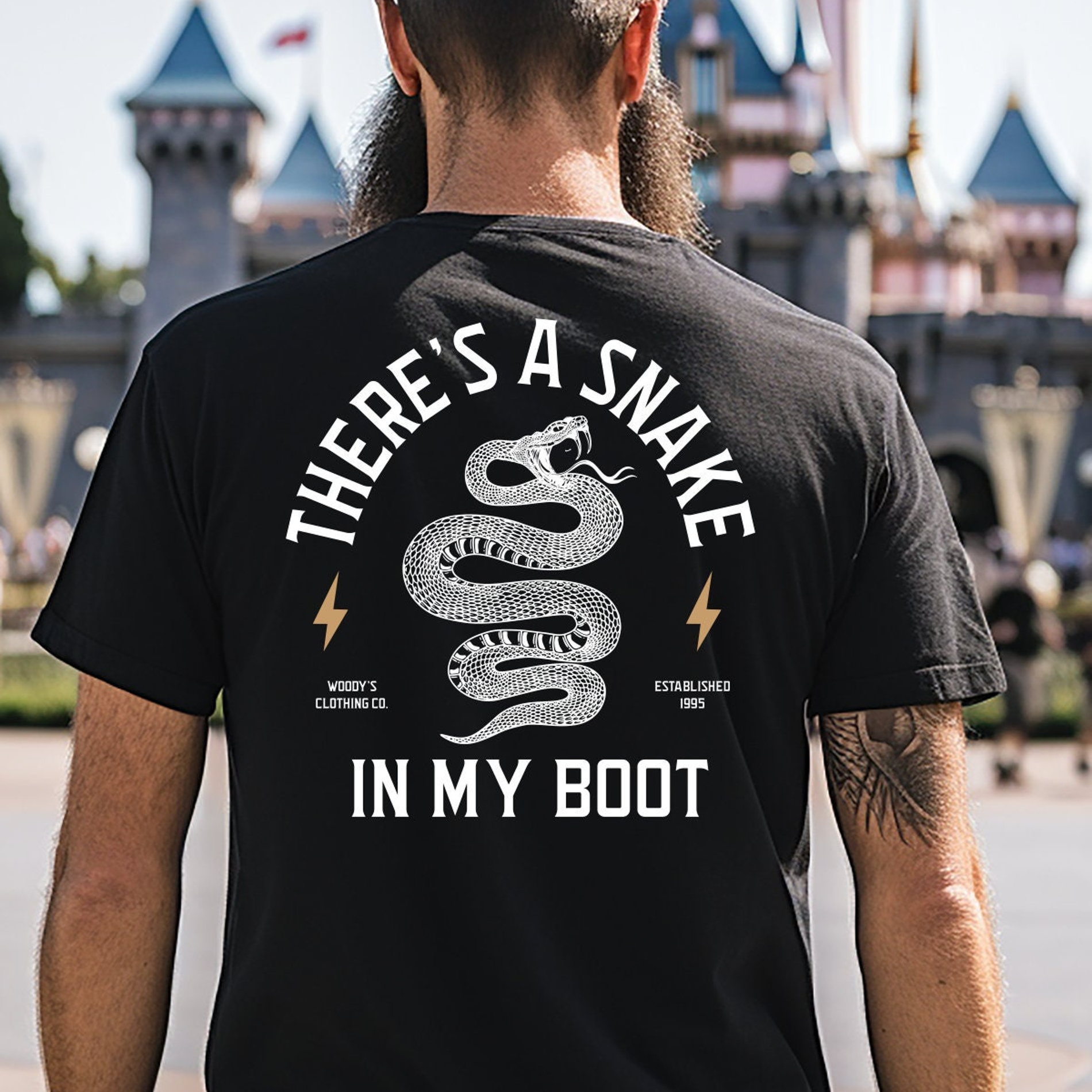Snake In My Boot Mens Bella Canvas Shirt Disney Shirt For M Shirt, Disney Shirt, Mouse Shirt, Cute Disney Shirt