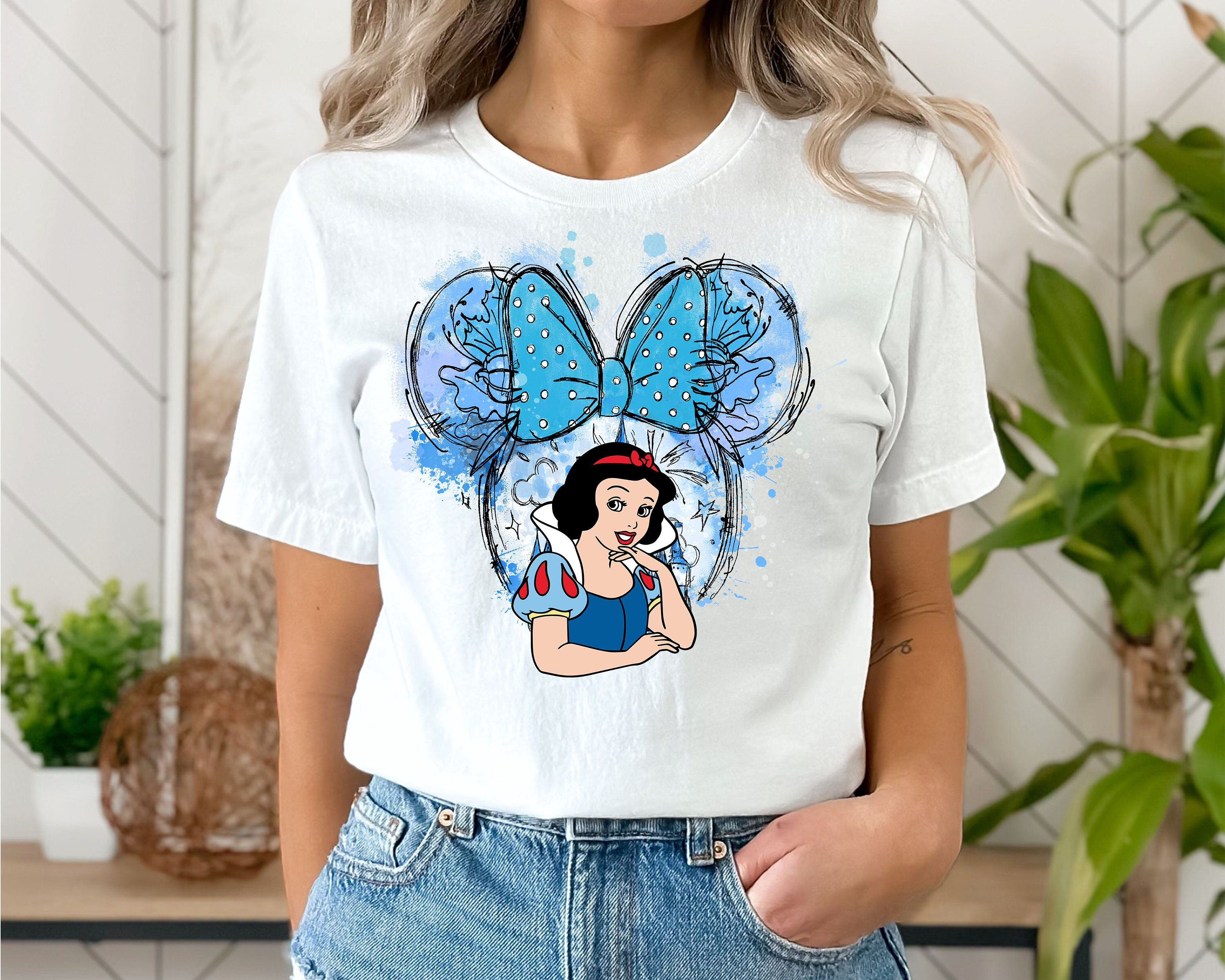 Snow White Shirt, Snow White Watercolor Tee, Fairest Of Them All Shirt