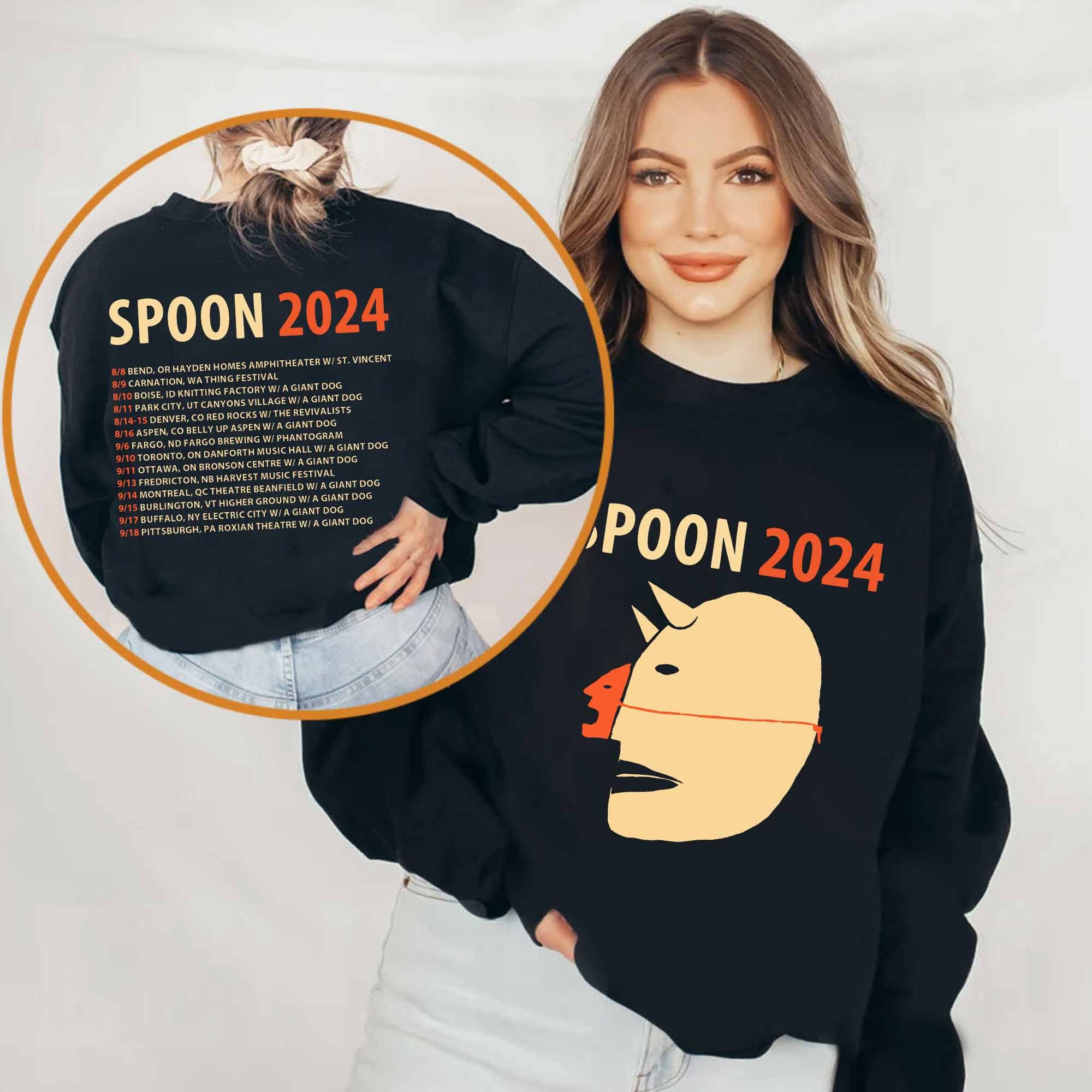 Spoon 2024 Tour Shirt, Spoon Band Fan Shirt