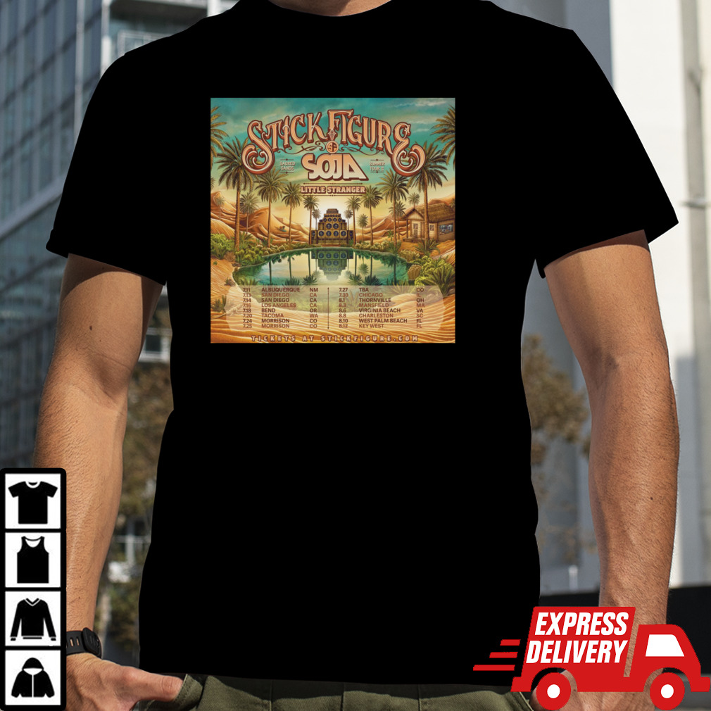 Stick Figure Soja Little Stranger Tour 2024 Usashirt