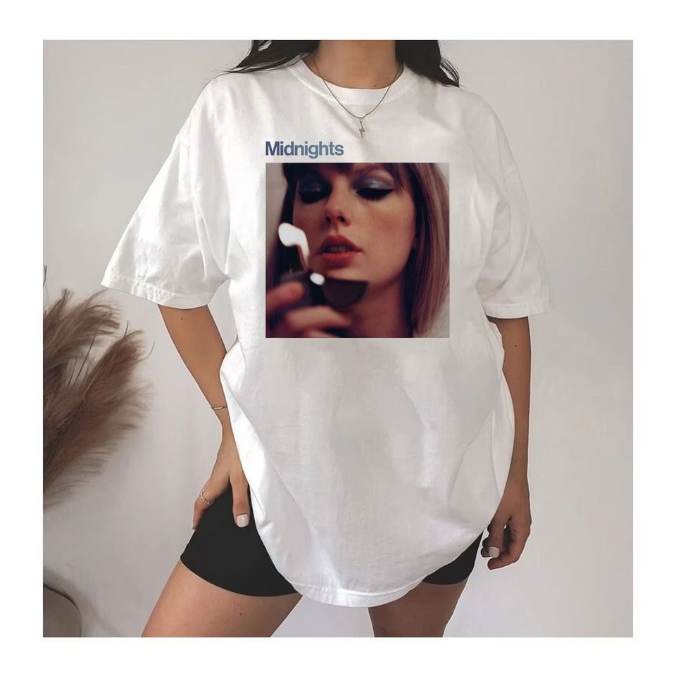 Taylor Swift Midnights Shirt, Vintage Taylor Swift Shirt, Taylor New Album 2022 Merch, Swiftie Shirt, Ts Shirt, Meet Me At Midnight Shirts