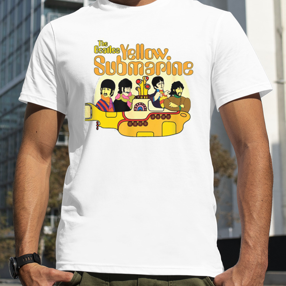 The Beatles We All Live In A Yellow Submarine Shirt