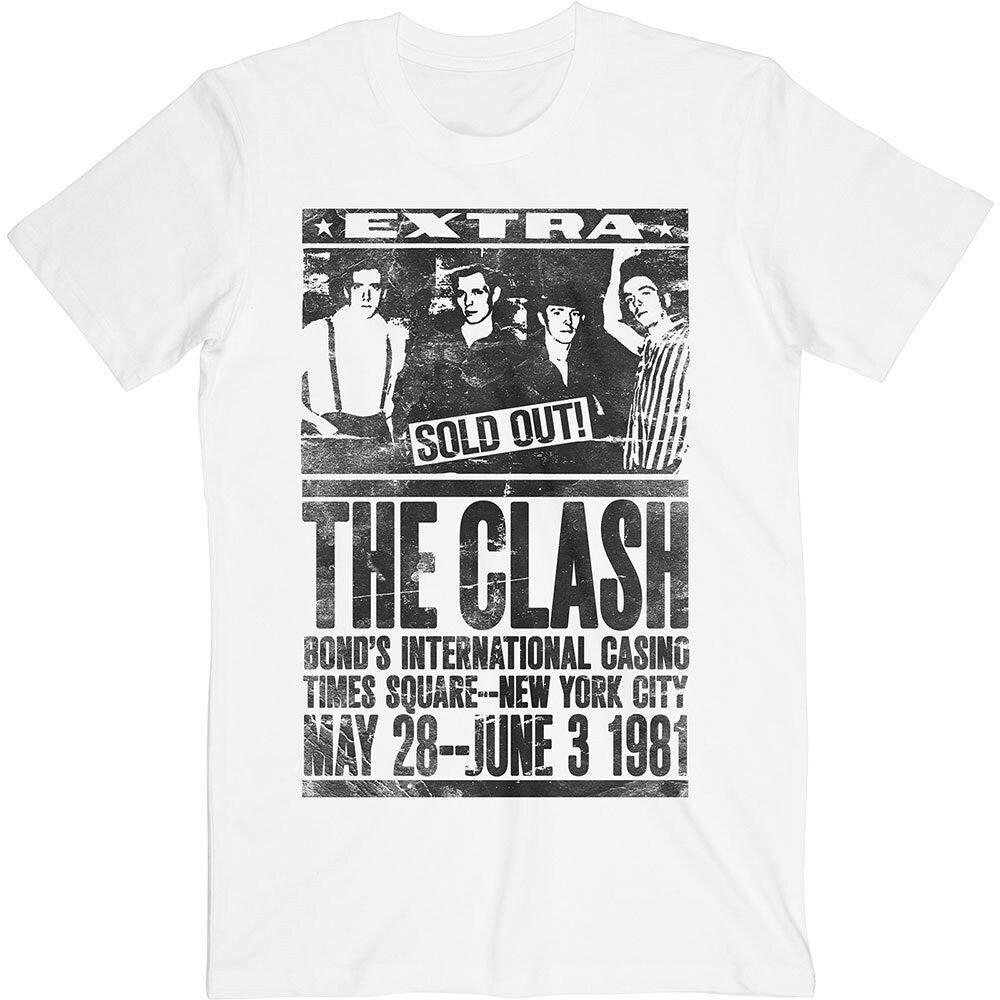 The Clash Adult T-Shirt - Bonds 1981
