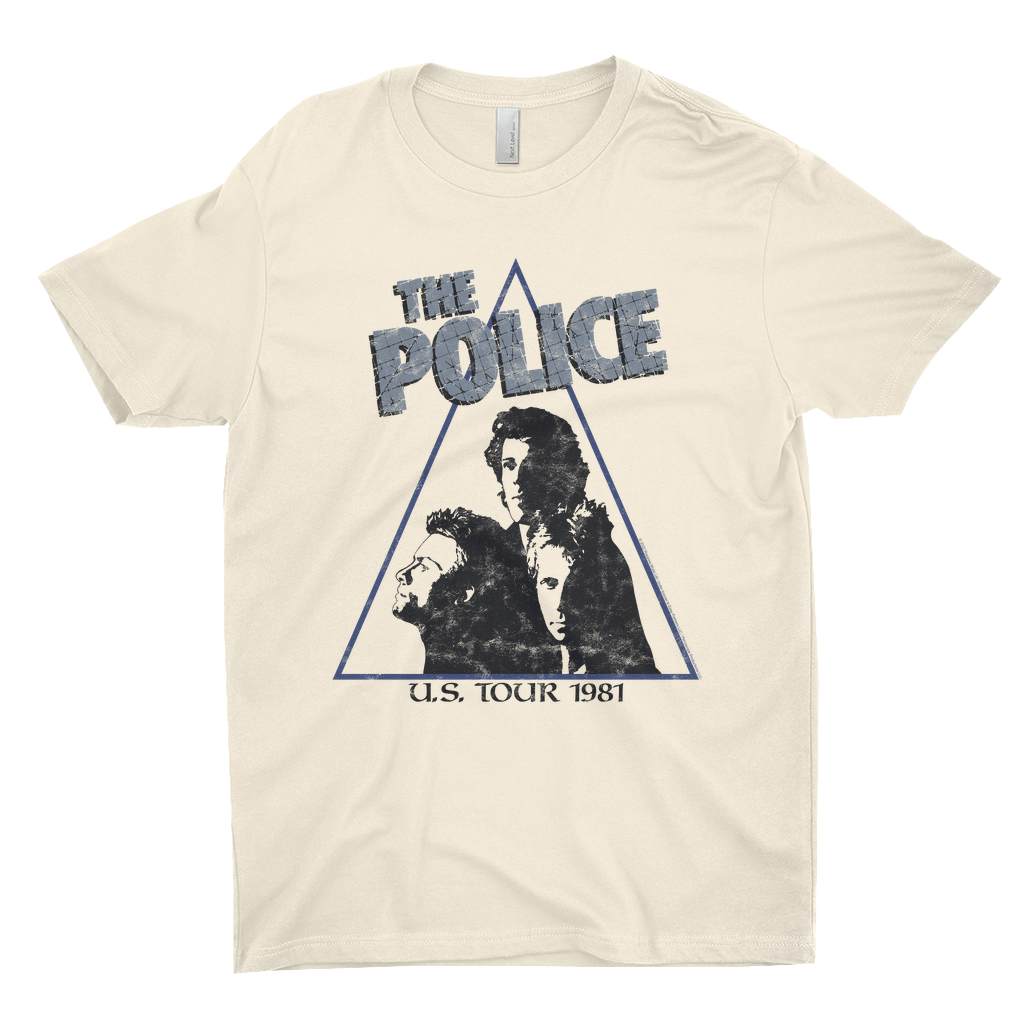 The Police T-Shirt,Zenyatta Mondatta 1981 US Tour  Shirt