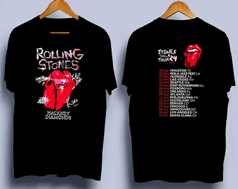 The Rolling-Stones Tour 2024 Shirt, Rollingstones Shirt