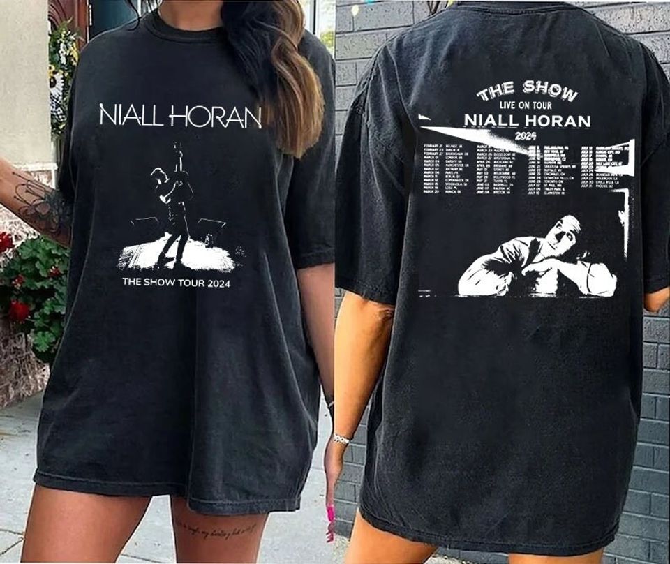 The Show Niall Horan Tracklist Graphic Shirt, Live On Tour 2024