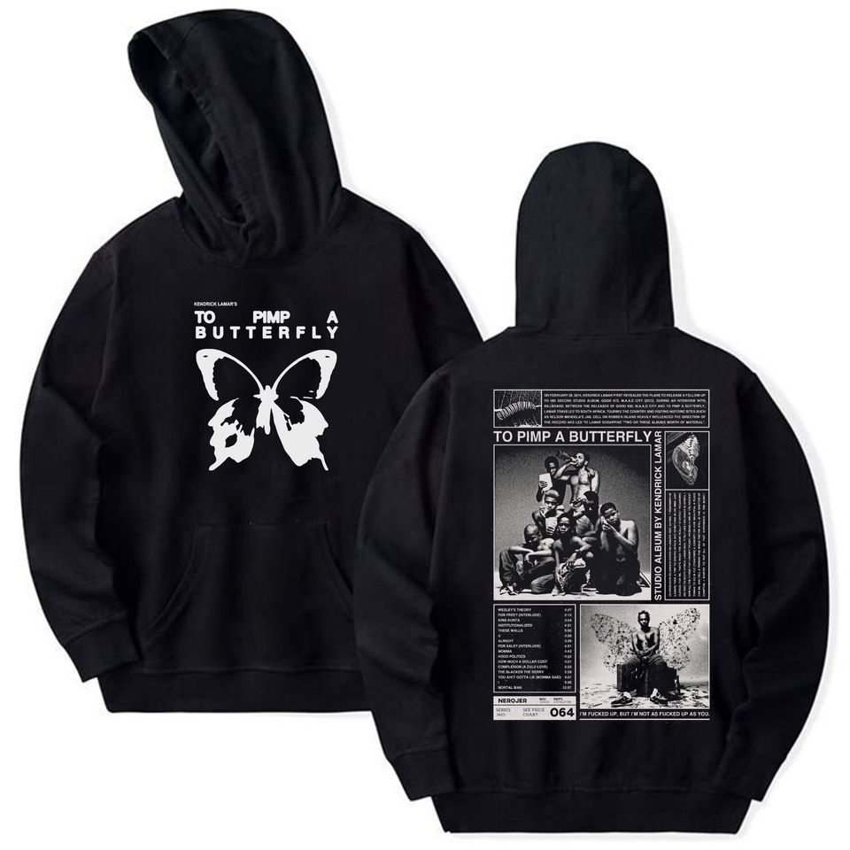 To Pimp A Butterfly Tracklist Hoodie, Kendrick Lamar Shirt