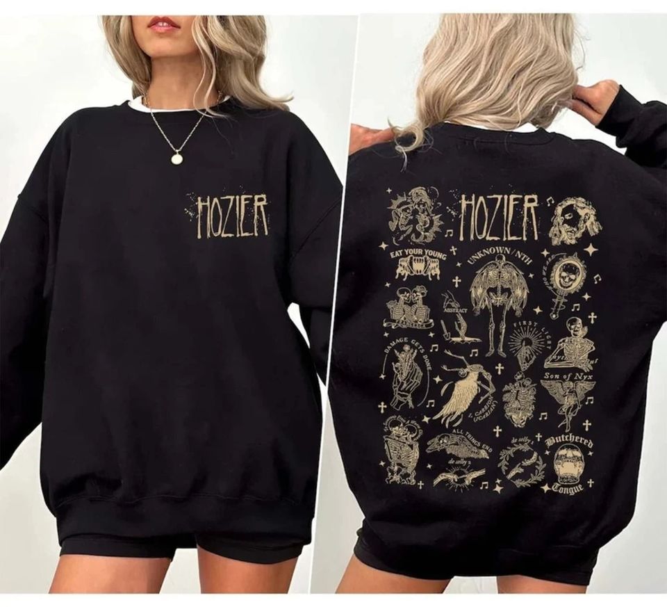 Unreal Unearth Tour Sweatshirt, Hozier Tour Shirt, Vintage Unreal Unearth Sweatshirt