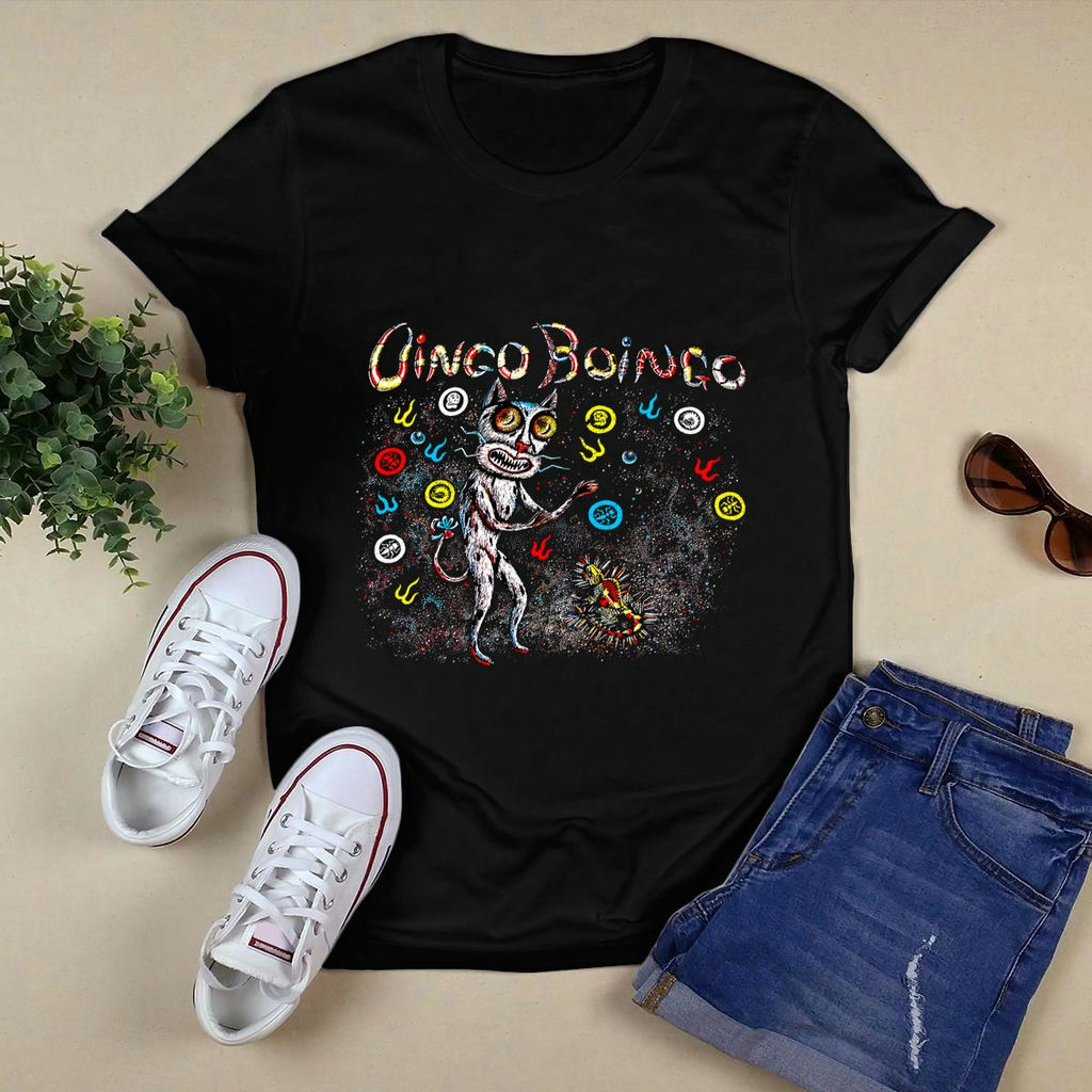 Vintage 1982 Oingo Boingo Music Tour T-Shirt, Premium Shirt