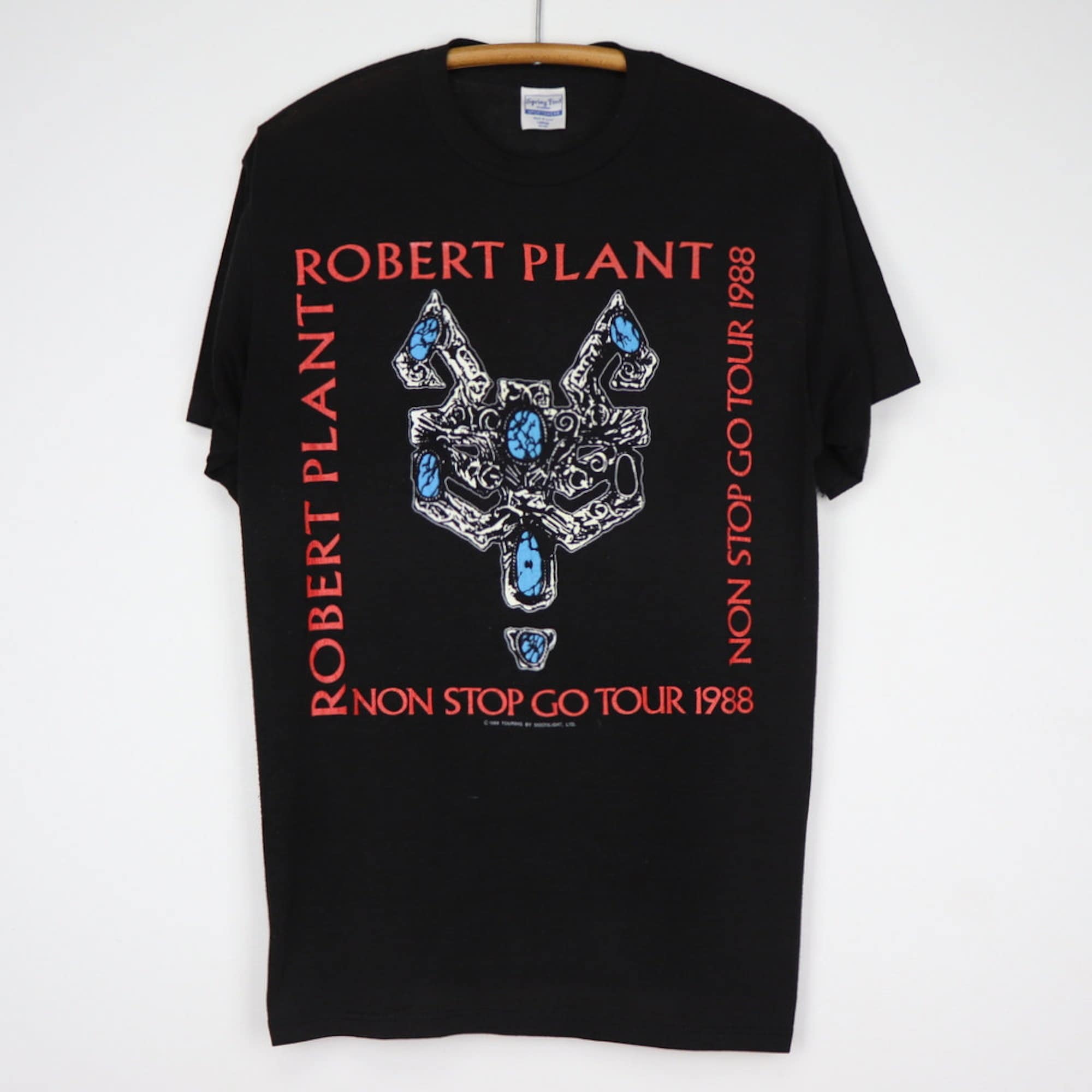 Vintage 1988 Robert Plant Non Stop Go World Tour Shirt