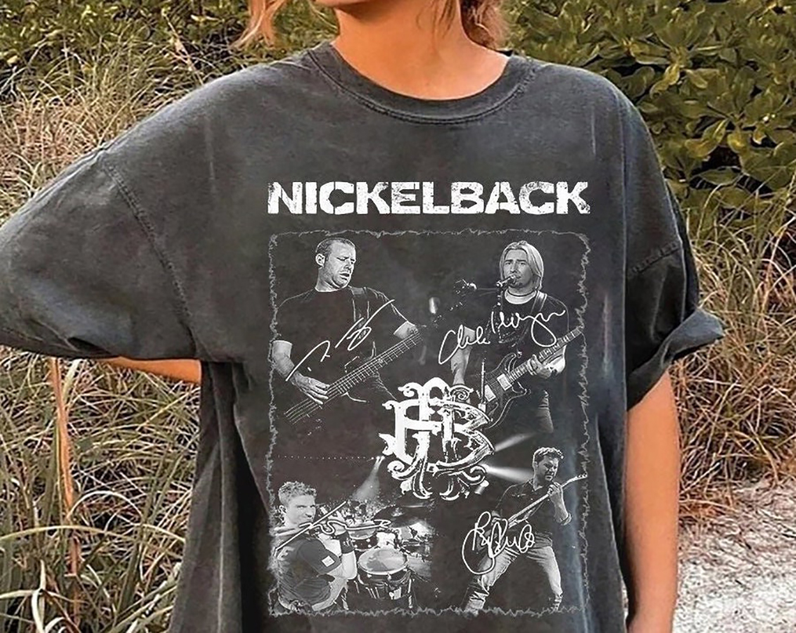 Vintage 80S Nickelback Tshirt, Nickleback Merch, Nickelbacks Shirt, Nick.Lebacks Graphic Tee