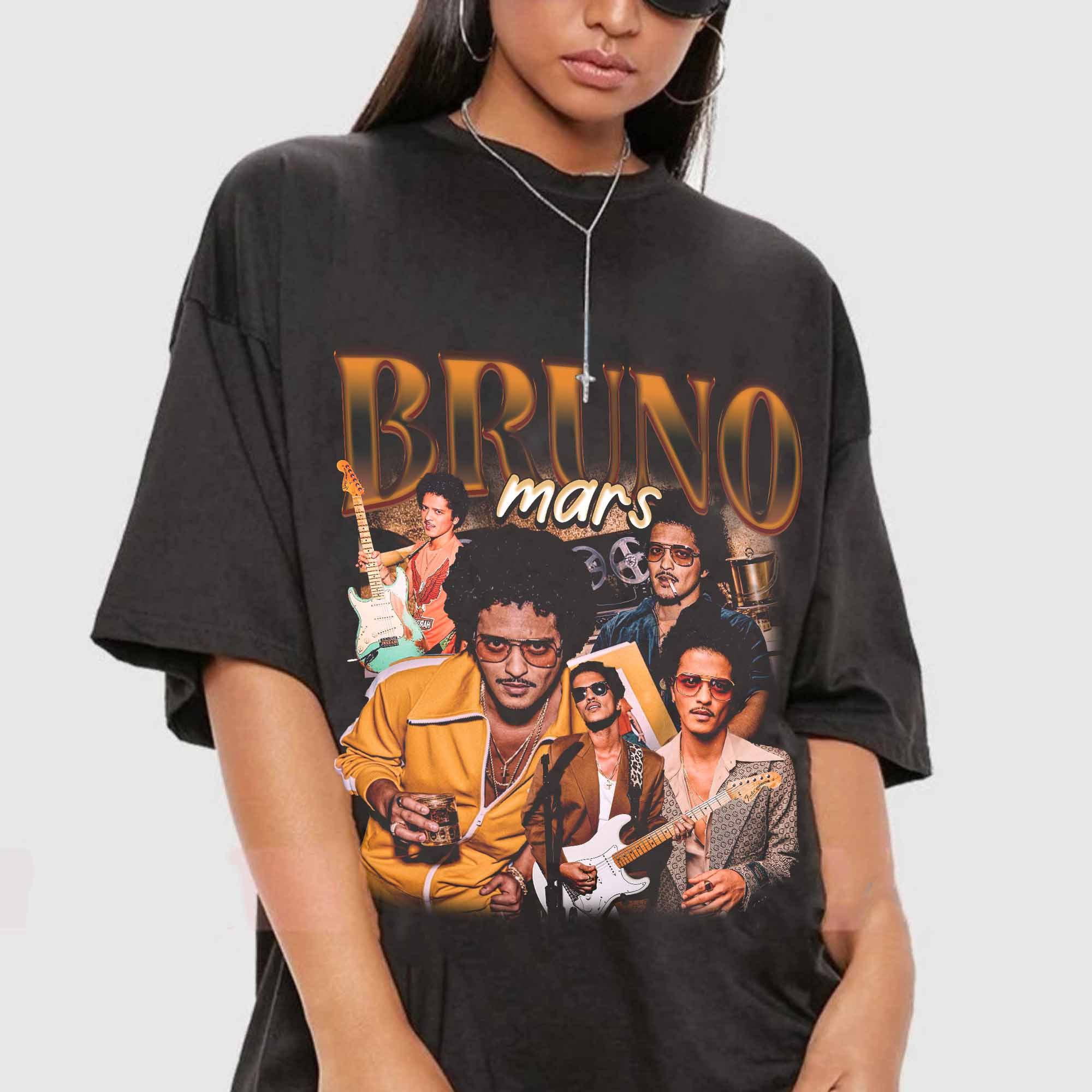 Vintage Bruno Mars 90S Shirt, Bruno Mars Bootleg Tee, Retro Bruno Mars Shirt For Fan, Bruno Mars Unisex Y2K Shirt
