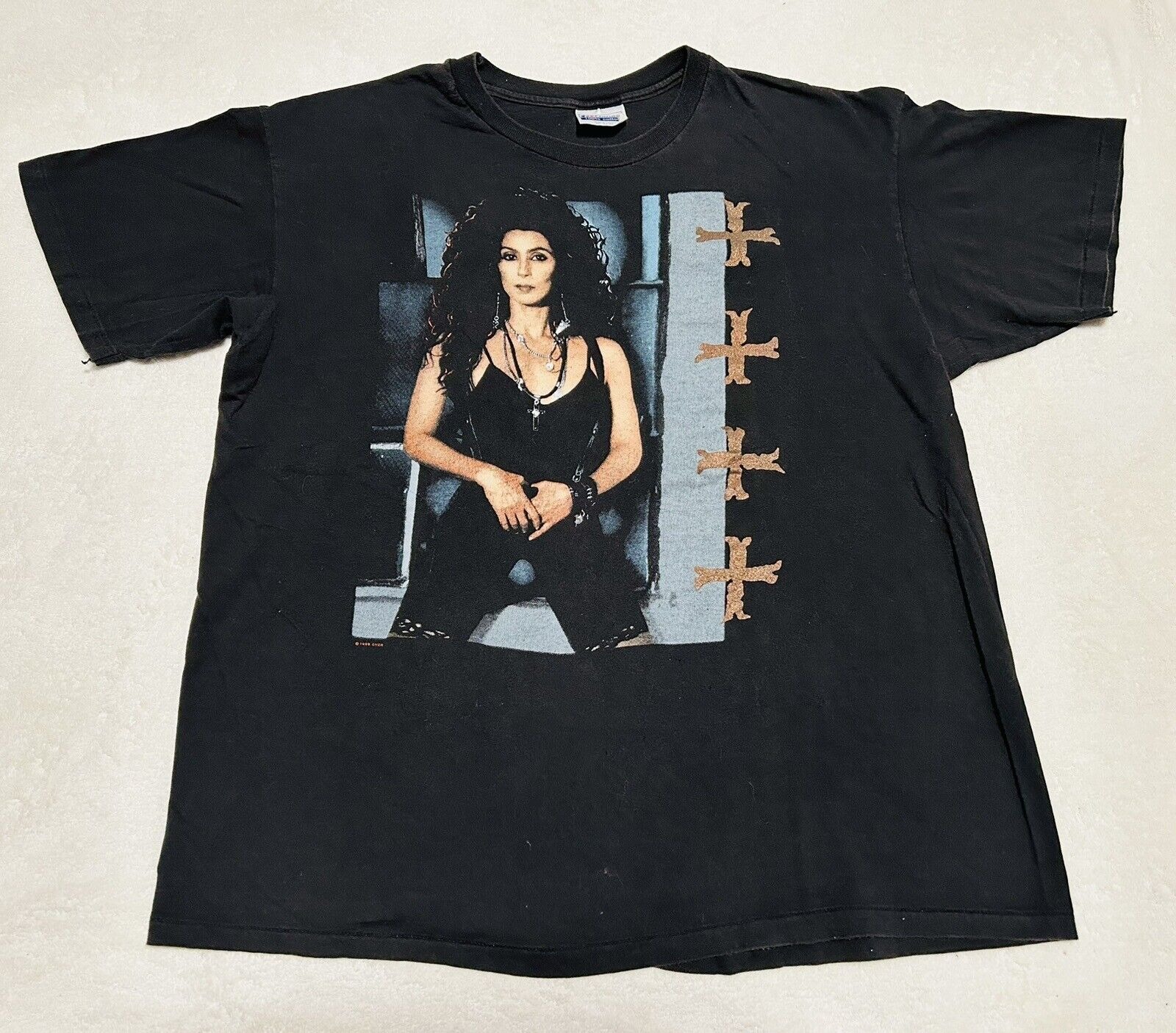 Vintage Cher Heart Of Stone Concert 1990 Tour Band T-Shirt, Fan Shirt, Classic Style Shirt