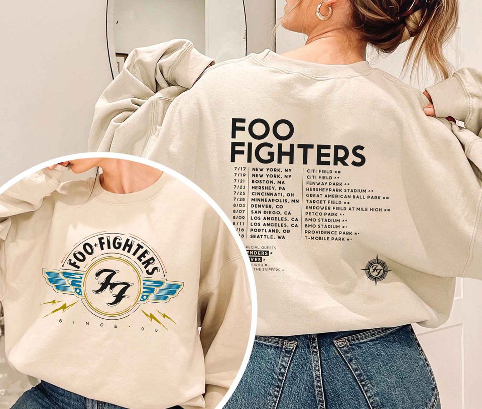 Vintage Ff Band Fighters Tour 2024 Shirt, Ff Band Fighters Shirt