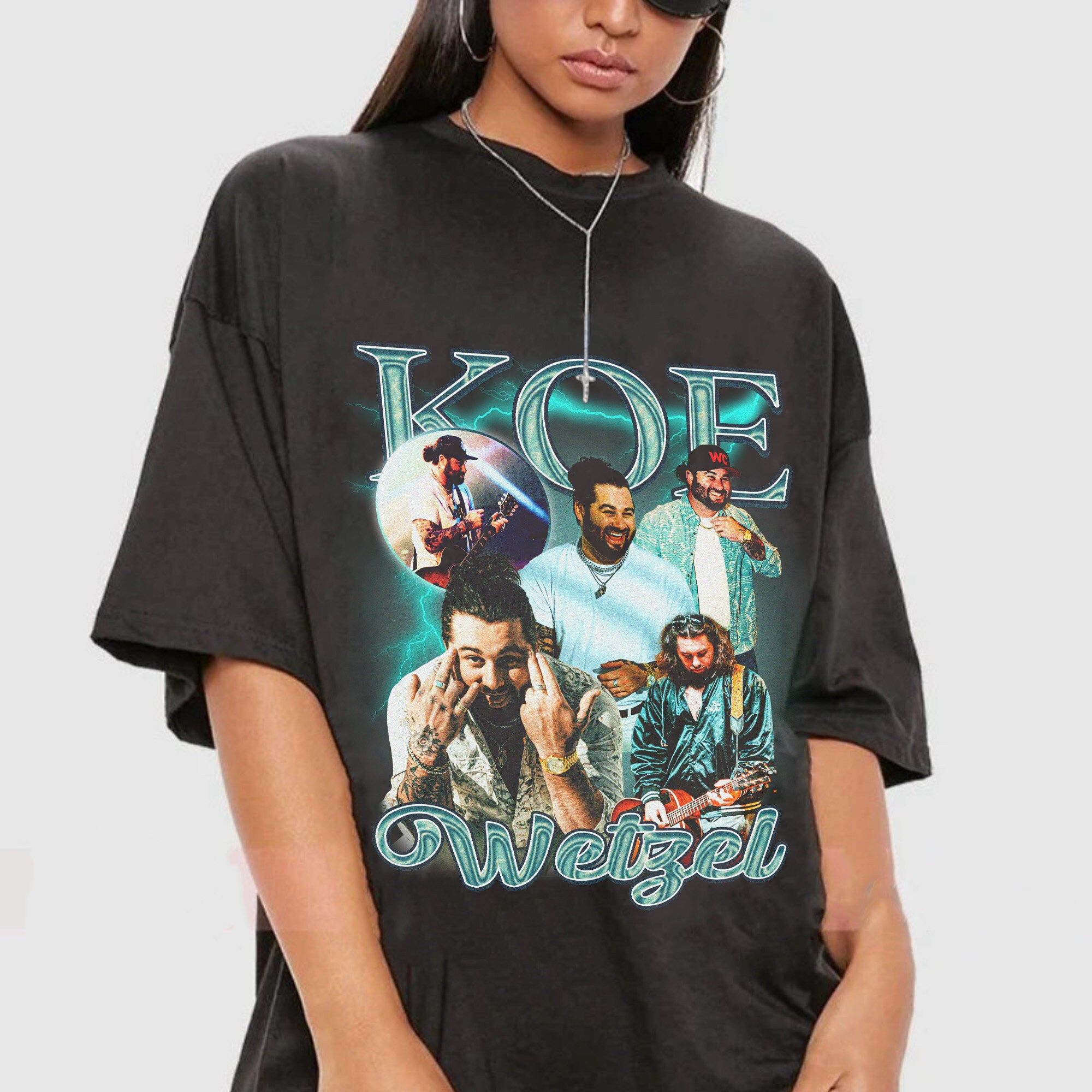 Vintage Koe Wetzel 90S Shirt, Fan Shirt, Classic Style Shirt