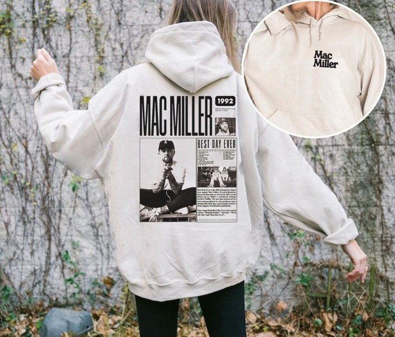 Vintage Mac Miller Album Hoodie, Vintage Rap Tee, Mac Self Care Hoodie
