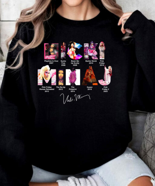 New Vintage Nicki Minaj Album Sweatshirt Nicki Minaj Merch