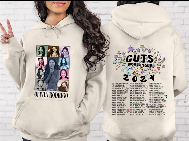 Vintage Oliviarodrigo Album 2024 Merch Hoodie