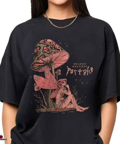 New Vintage Portals Album Melanie Martinez Shirt Melanie Martinez Under Mushroom Portals T Shirt