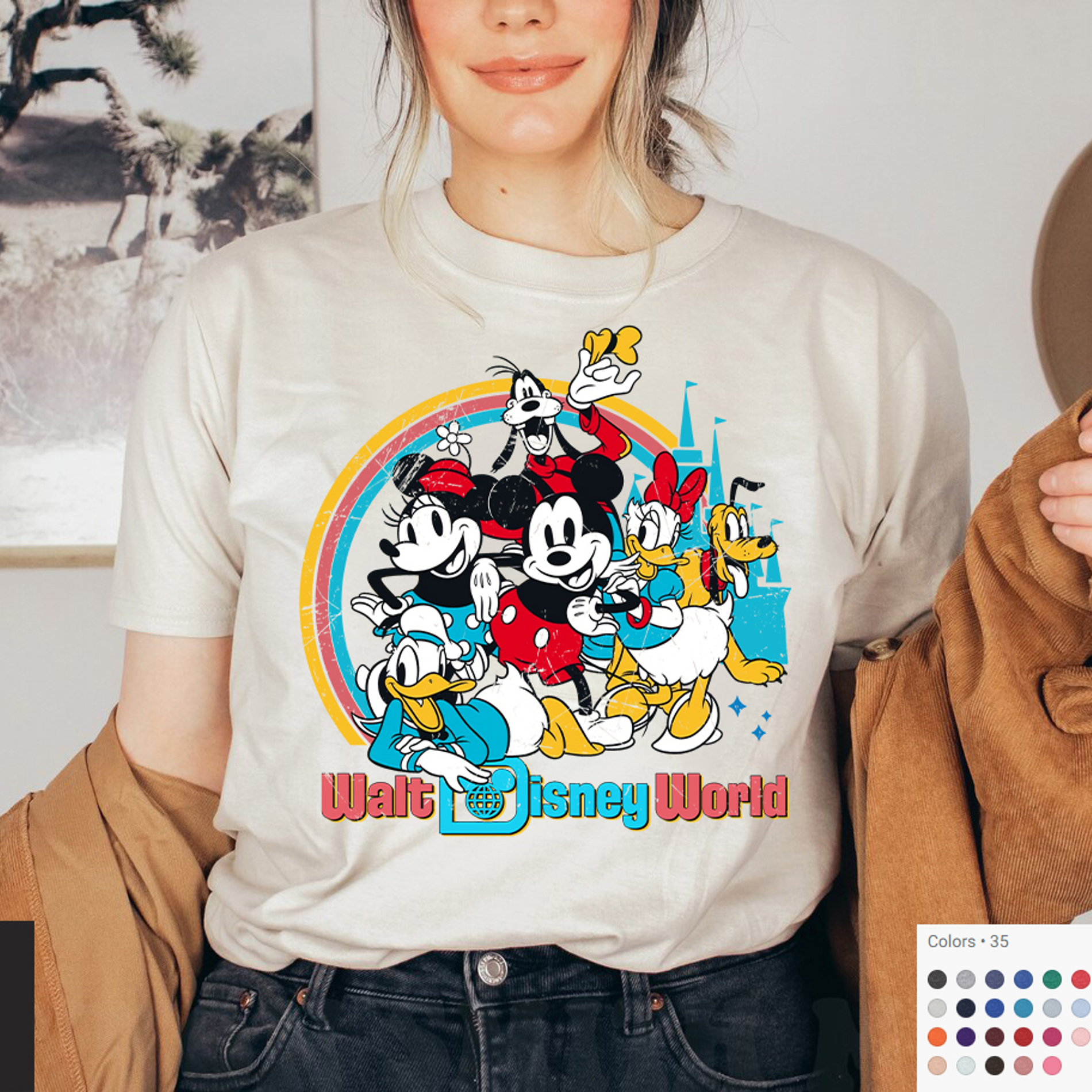 Walt Disney World Shirt, Disney Shirt, Mickey Mouse Shirt
