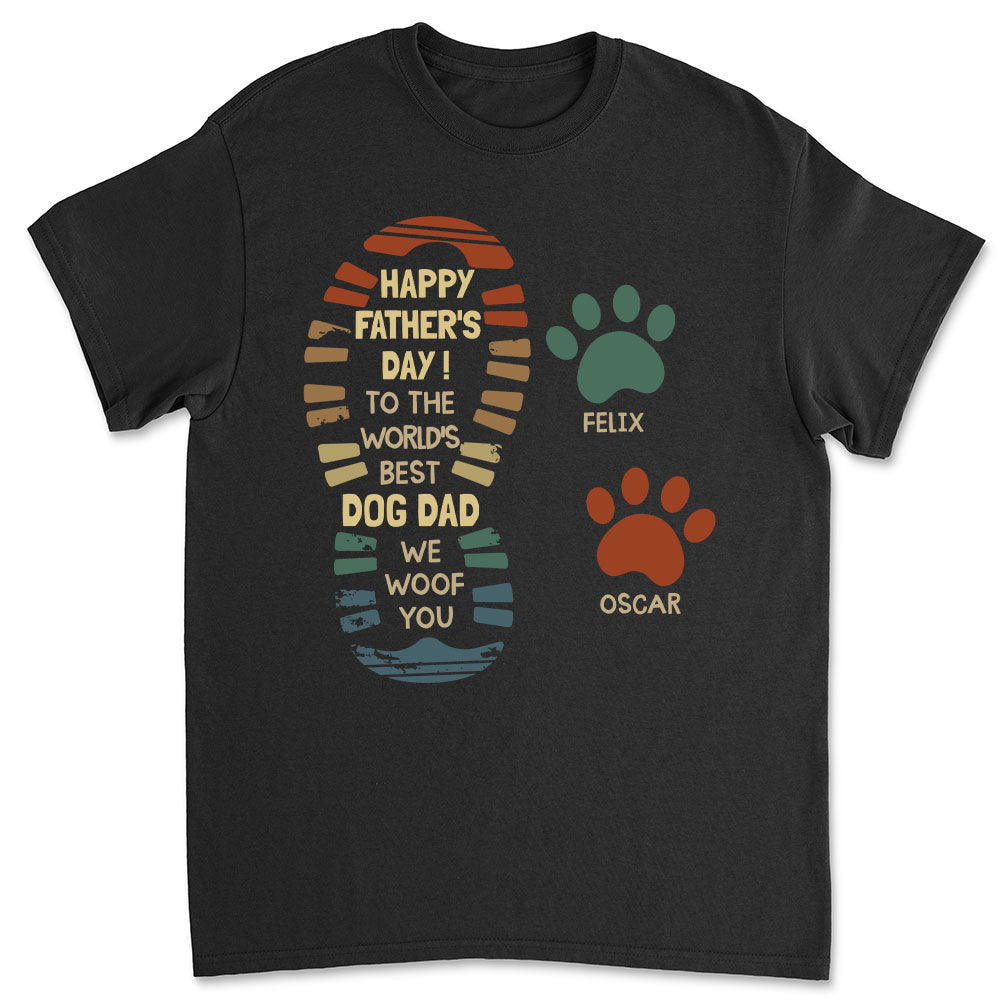 World Best Dog Dad T-Shirts