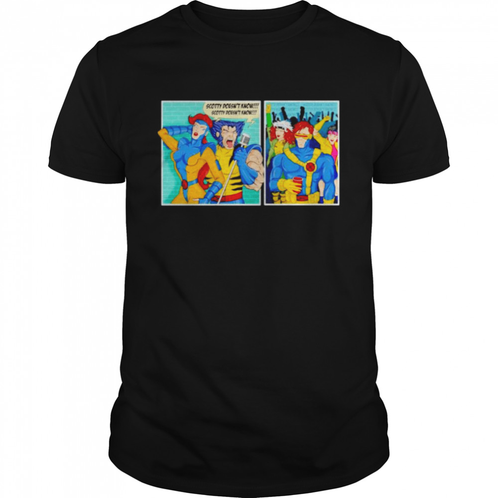 X-Men Scotty Doesn?T Know Shirt, Premium Shirt