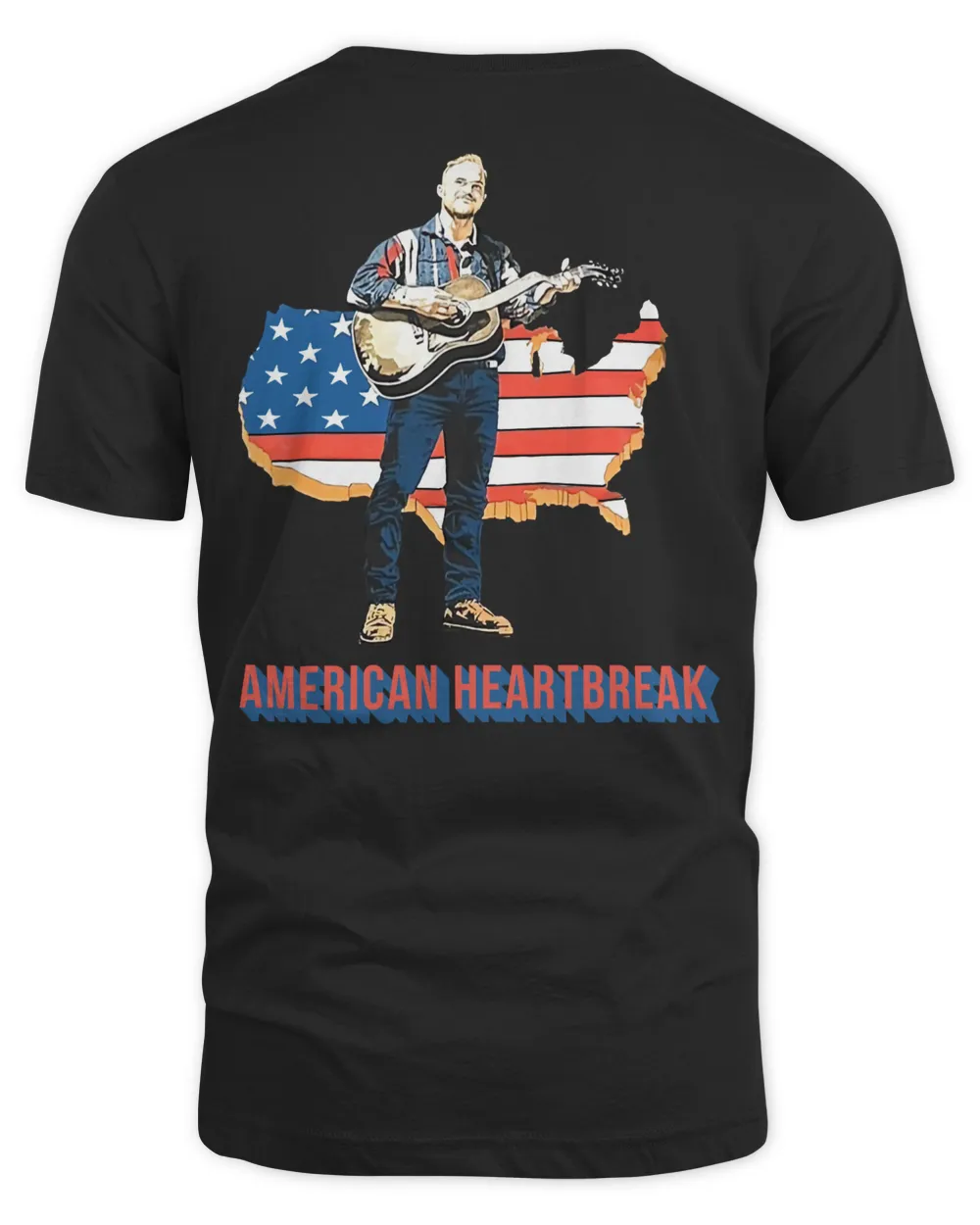 Zach Bryan Merch American Heartbreak Shirt, Premium Shirt