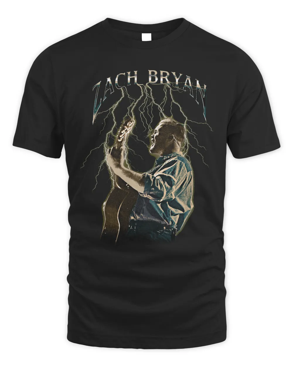 Zach Bryan Merch Lightning Shirt, Premium Shirt